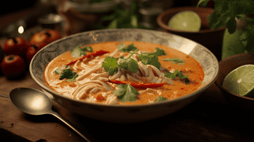 Thai Coconut Curry Soup